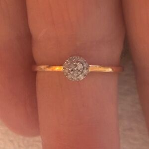 Elegant Gold and Silver Ring